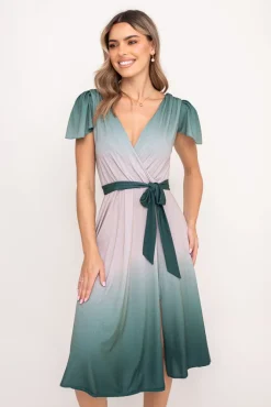 Polski Sukienka brokatowa VERVENO Wzór 5