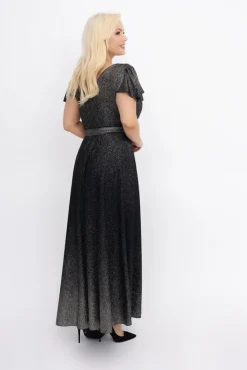 Polski Sukienka błyszcząca FAZARI Wzór 2