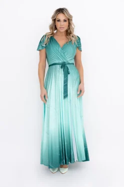 Polski Sukienka błyszcząca VAYANA Wzór 2