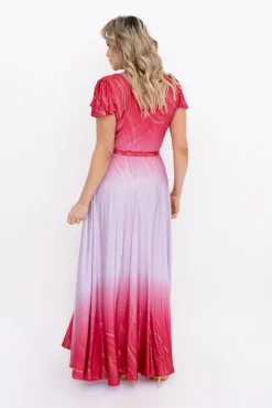 Polski Sukienka błyszcząca VAYANA Wzór 4