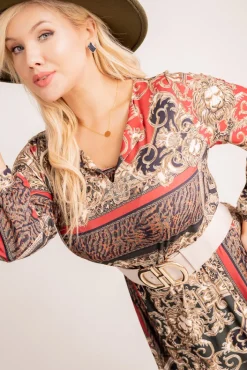 Polski Sukienka ENGLI Wzór 2