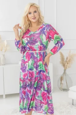 Polski Sukienka ETERNO wzór 4