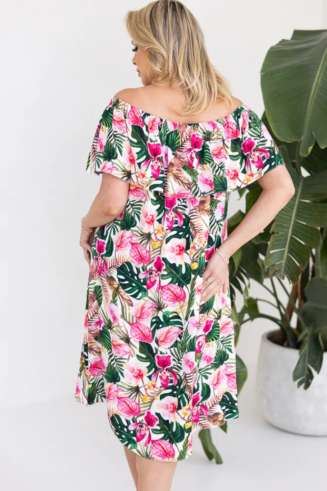 Polski Sukienka hiszpanka JUNTI Wzór 5