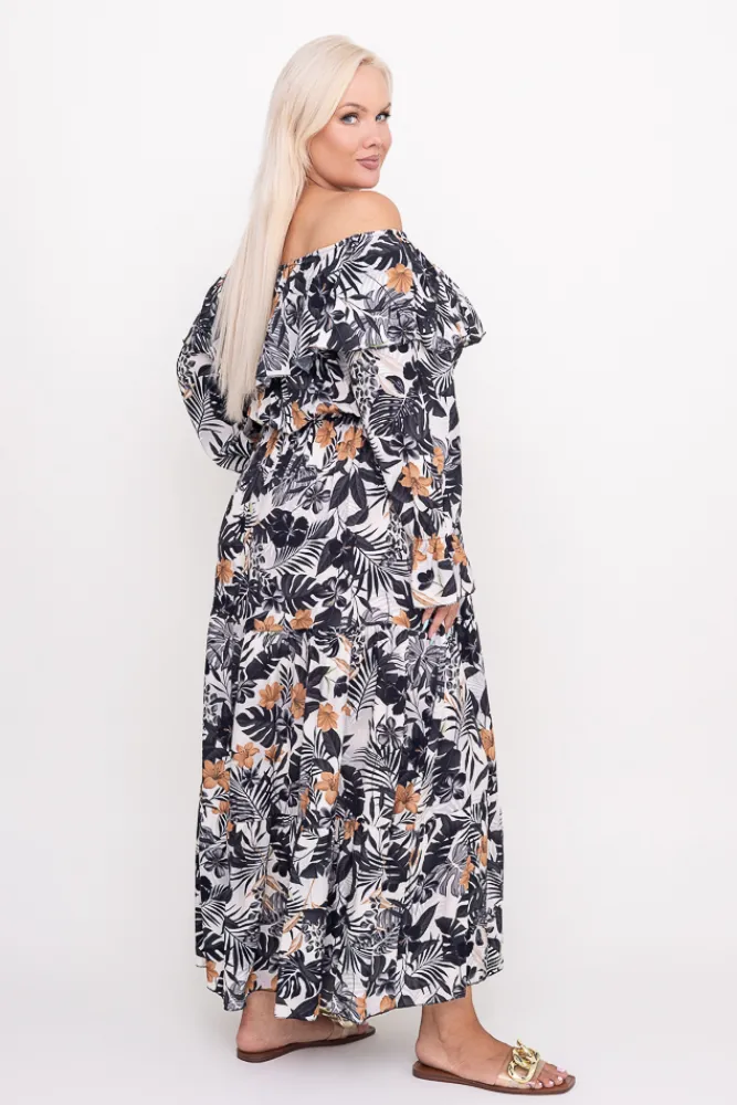 Włoski Sukienka hiszpanka SARMIN Wzór 5