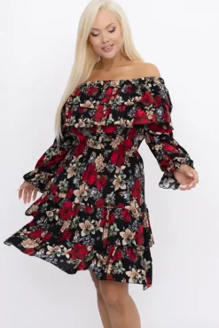 Włoski Sukienka hiszpanka SUMARI Wzór 4