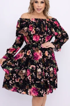 Włoski Sukienka hiszpanka SUMARI Wzór 1