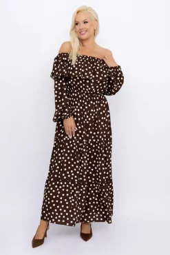 Włoski Sukienka hiszpanka VERTENI Wzór 8