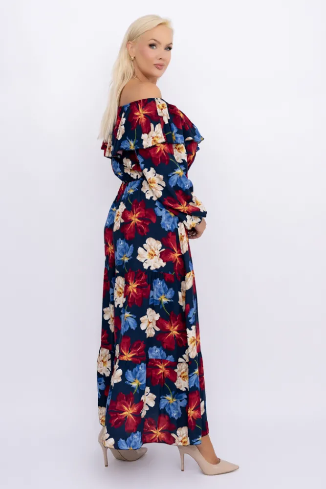 Włoski Sukienka hiszpanka VERTENI Wzór 12