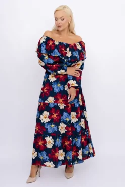 Włoski Sukienka hiszpanka VERTENI Wzór 12