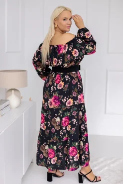 Włoski Sukienka hiszpanka VERTENI Wzór 2