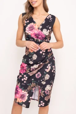 Włoski Sukienka kopertowa KENTI Wzór 1