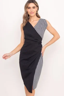 Włoski Sukienka kopertowa KENTI Wzór 2