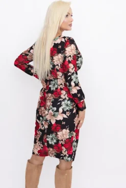 Włoski Sukienka kopertowa RAFAELA Wzór 13