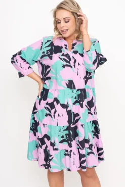 Polski Sukienka KORTIGO Wzór 11