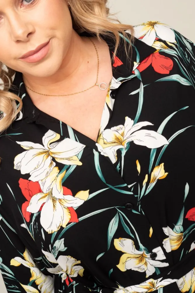 Polski Sukienka Koszulowa GARTIO Wzór 1