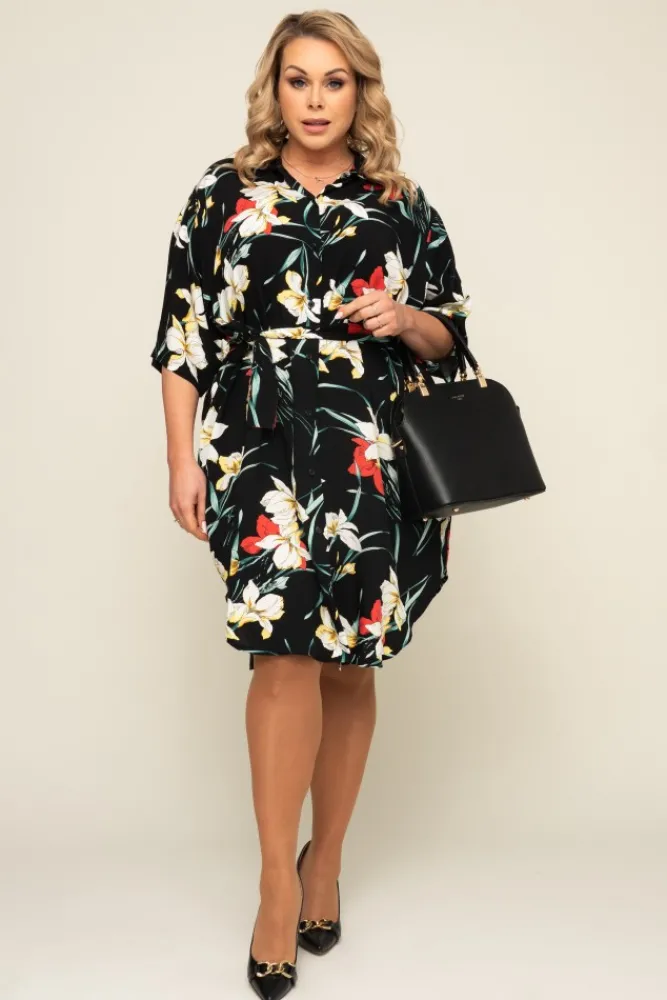 Polski Sukienka Koszulowa GARTIO Wzór 1