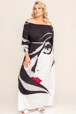 Polski Sukienka maxi AMALTE Wzór 11