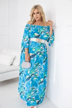 Polski Sukienka maxi AMALTE Wzór 9