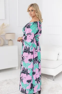 Polski Sukienka maxi AMALTE Wzór 8