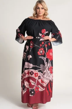 Polski Sukienka maxi AMALTE Wzór 1