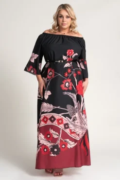 Polski Sukienka maxi AMALTE Wzór 1