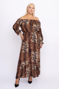 Włoski Sukienka maxi VERMI Wzór 2