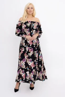 Włoski Sukienka maxi VERMI Wzór 46