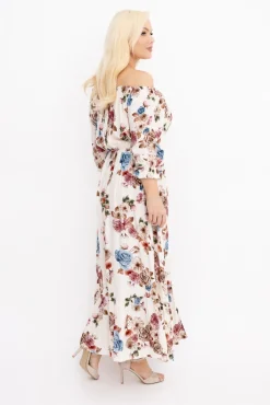 Włoski Sukienka maxi VERMI Wzór 47