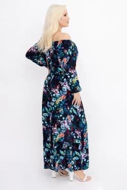 Włoski Sukienka maxi VERMI Wzór 45