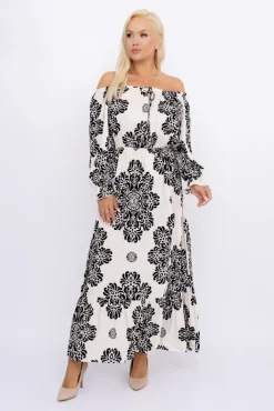 Włoski Sukienka maxi VERMI Wzór 37