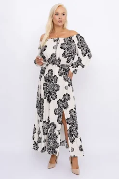 Włoski Sukienka maxi VERMI Wzór 37