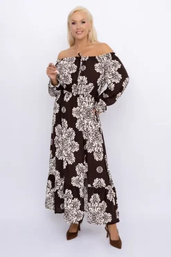 Włoski Sukienka maxi VERMI Wzór 35