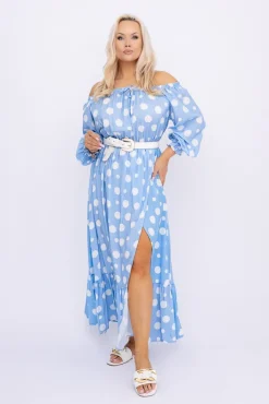 Włoski Sukienka maxi VERMI Wzór 15