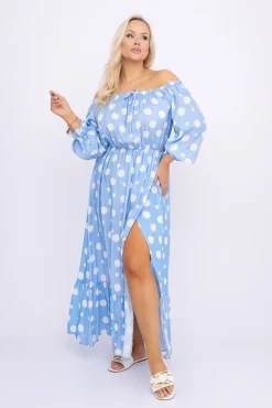 Włoski Sukienka maxi VERMI Wzór 15