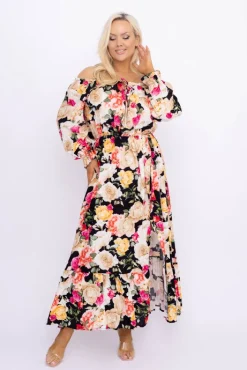 Włoski Sukienka maxi VERMI Wzór 21