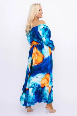 Włoski Sukienka maxi VERMI Wzór 23