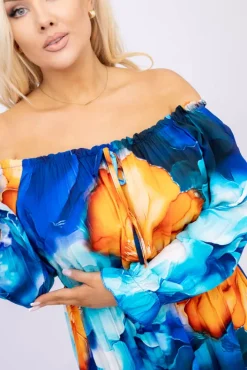 Włoski Sukienka maxi VERMI Wzór 23