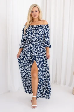 Włoski Sukienka maxi VERMI Wzór 25
