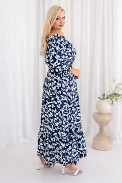 Włoski Sukienka maxi VERMI Wzór 25