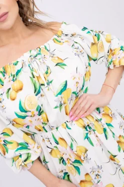 Włoski Sukienka maxi VERMI Wzór 24