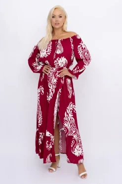 Włoski Sukienka maxi VERMI Wzór 42