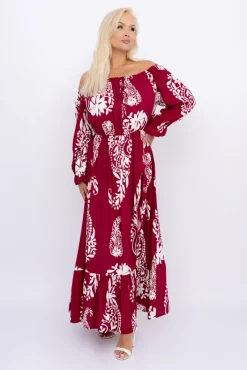 Włoski Sukienka maxi VERMI Wzór 42