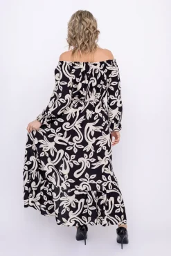 Włoski Sukienka maxi VERMI Wzór 6