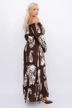 Włoski Sukienka maxi VERMI Wzór 36