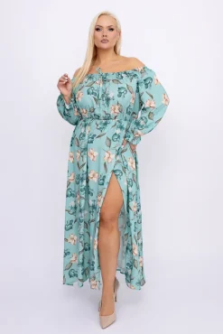 Włoski Sukienka maxi VERMI Wzór 10