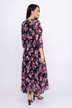 Włoski Sukienka plisowana KEMELI Wzór 7