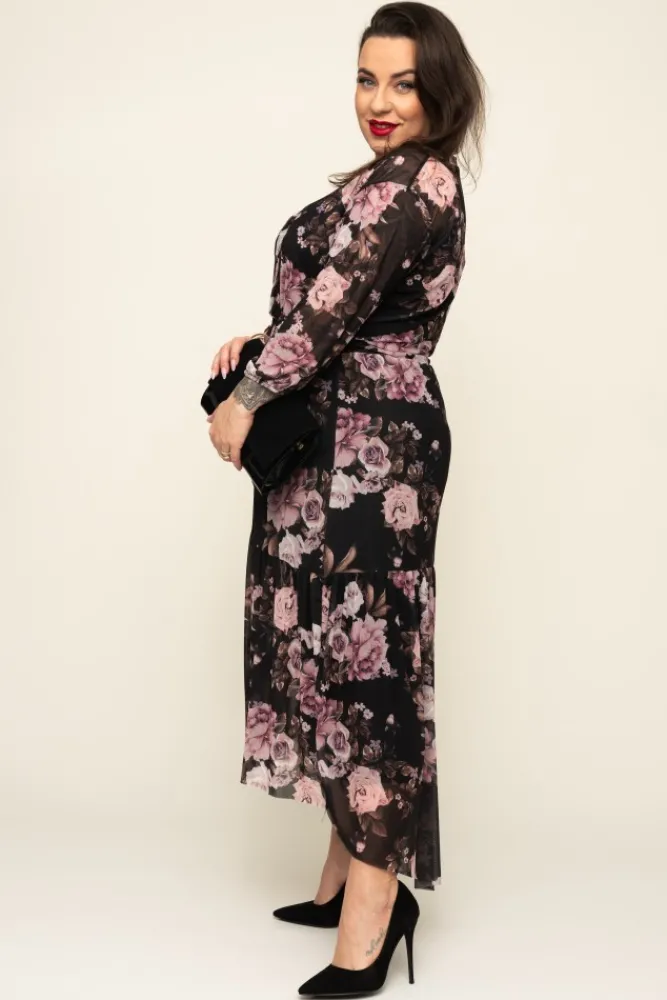 Polski Sukienka siateczkowa AMY Wzór 2