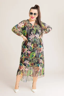 Polski Sukienka siateczkowa AMY Wzór 12