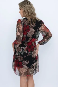 Włoski Sukienka siateczkowa BIZURI