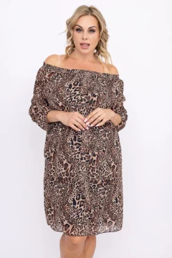 Włoski Sukienka szyfonowa BEGERI